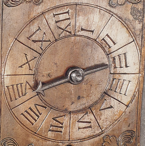 Roman numerals on an 'Italian time' lantern clock c.1580,