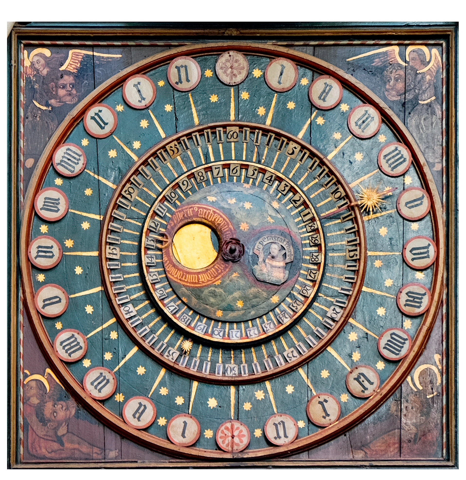 Roman Numerals on Clock Dials.