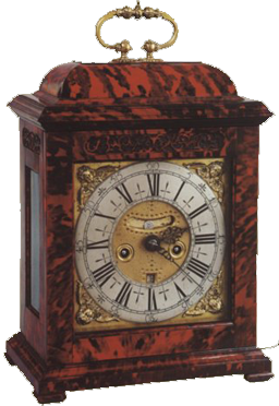 Antique bracket clock, Henry Massy London c. 1700.