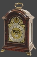 31729c.br William Creake, London. A small and very attractive mahogany triple pad bracket clock. Circa 1780.
