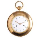 Late Louis XVI Bronze Ormolu Striking Wall Clock circa 1790, So Called