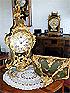 1 clock (French Clock Louis XV signed Bunon in Paris with a 