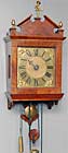 Amsterdam wall clock c. 1740. Signed Willem Redie. ON HOLD