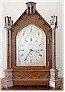 A fine late 19th century 8 bells bracket clock by Robert H. Halford. London.
